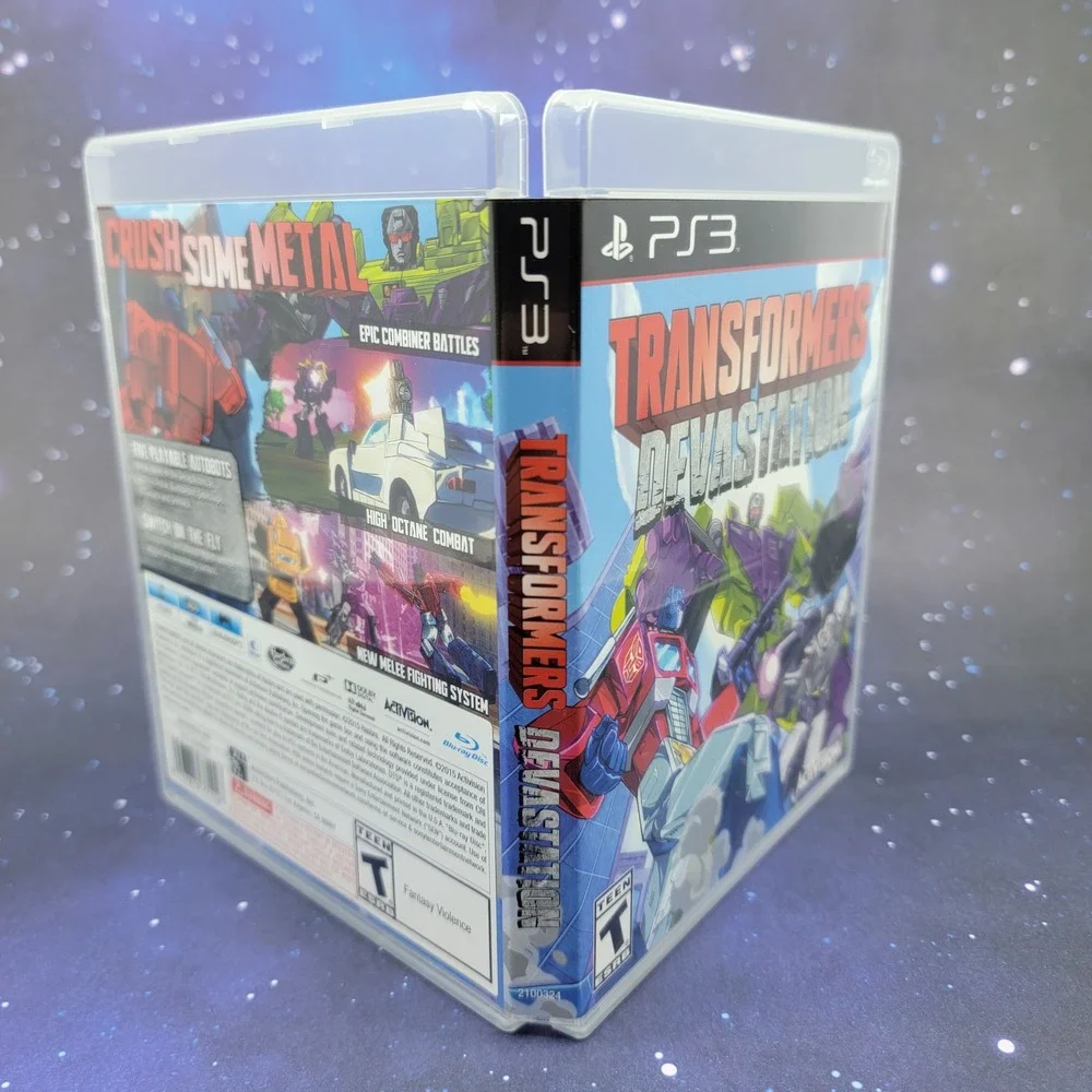 Transformers Devastation Sony PlayStation 3 PS3 Activision Platinum Games